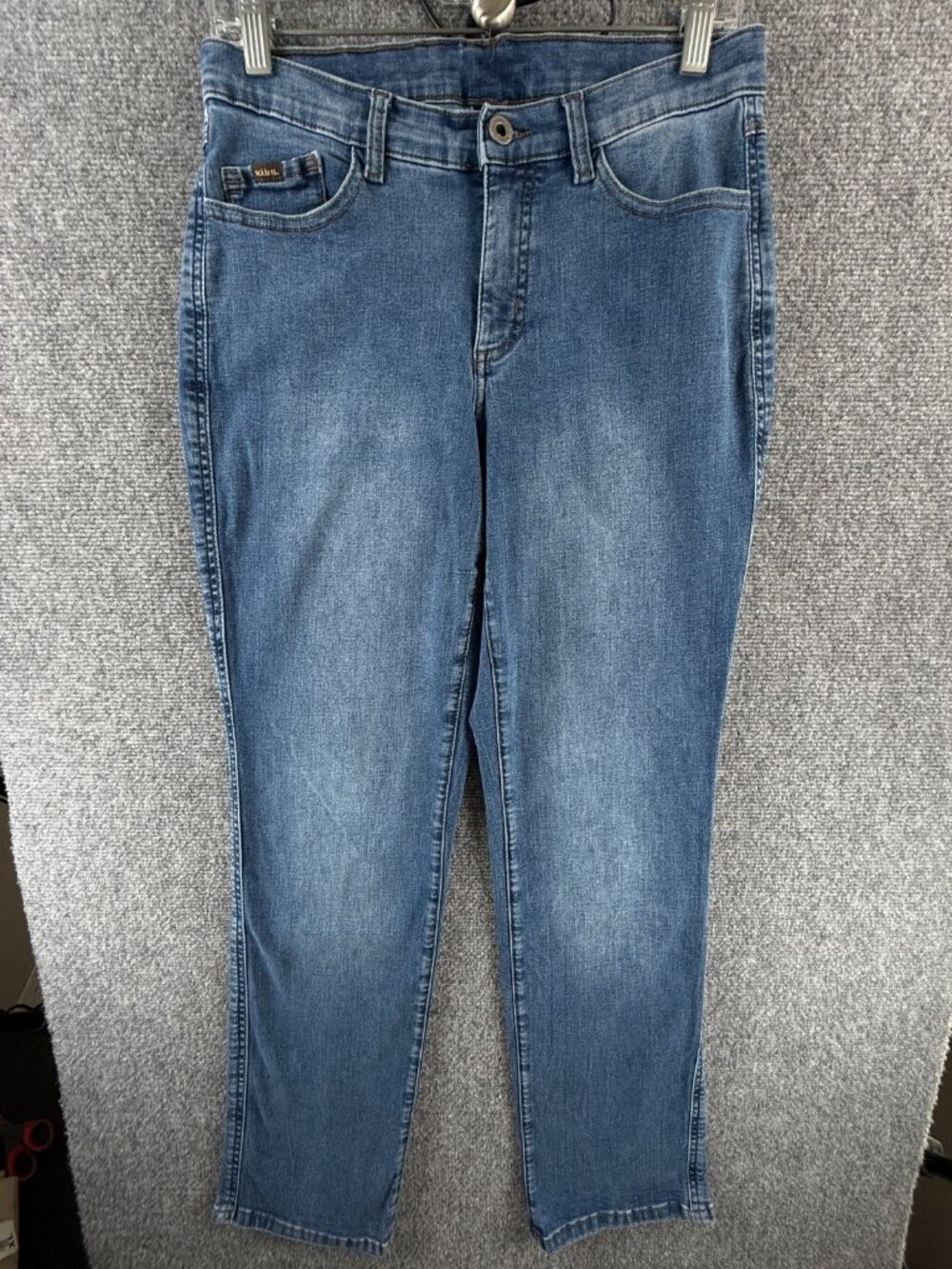 Kuhl Women Blue Jeans 8 Reg Adult Women Indigo Stretch Cotton Blend ACTL 28X30
